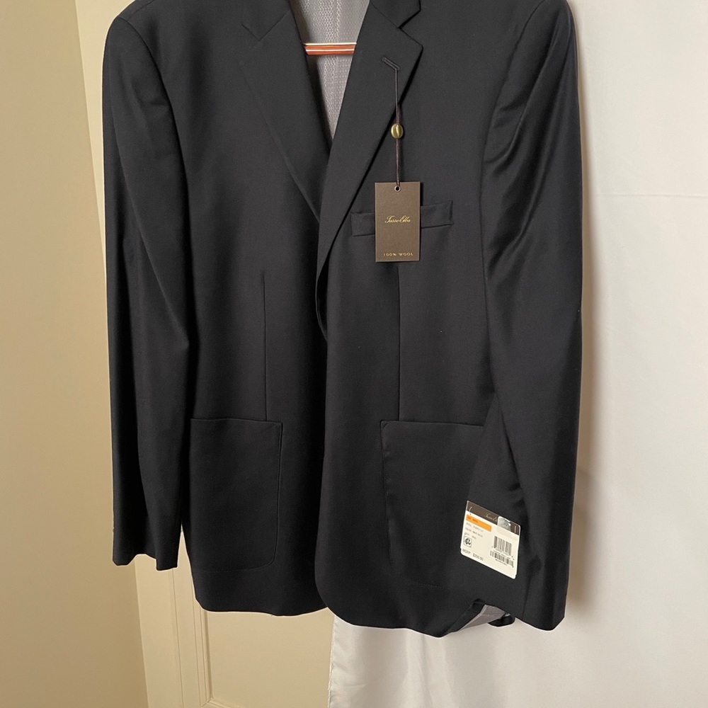 New men’s suit separate with tag 100% wool